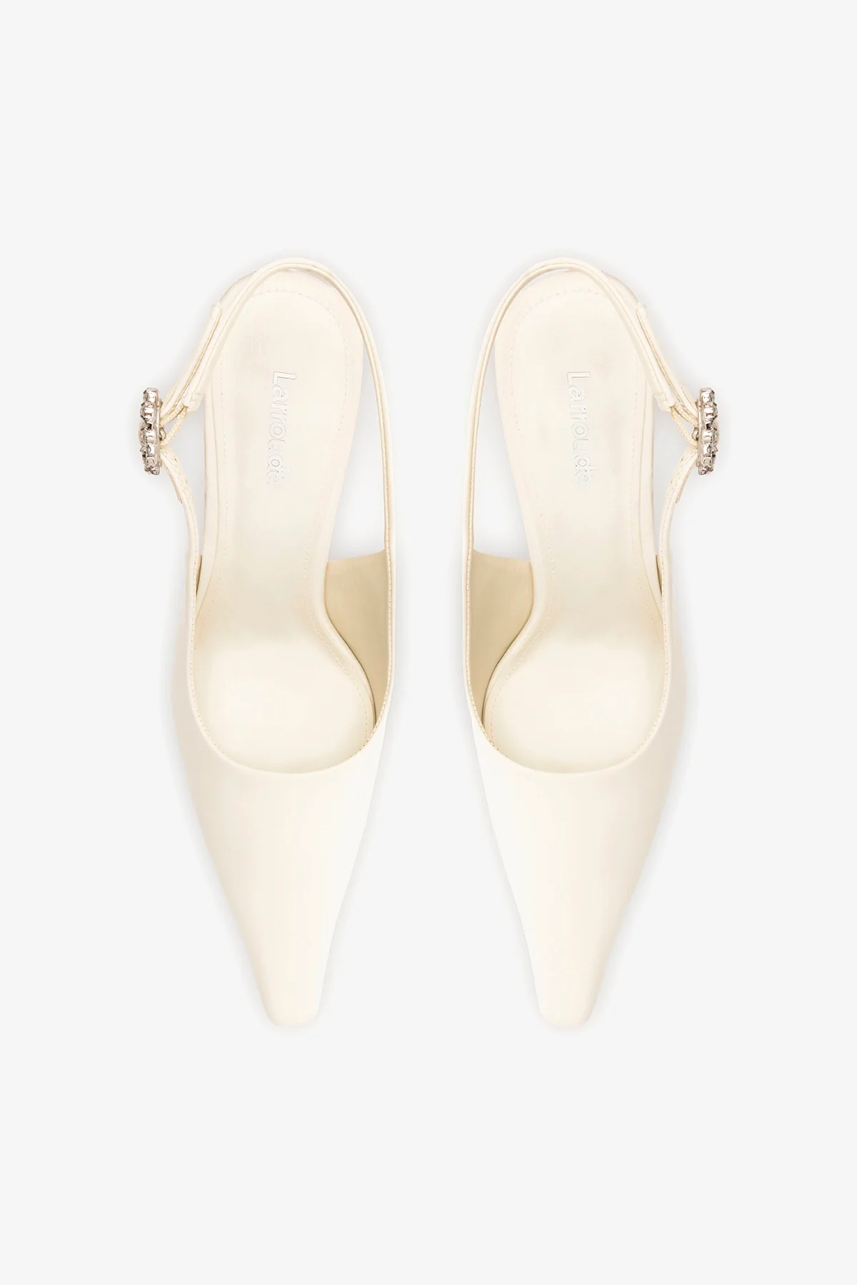 Carine Pump White Satin - Image 6