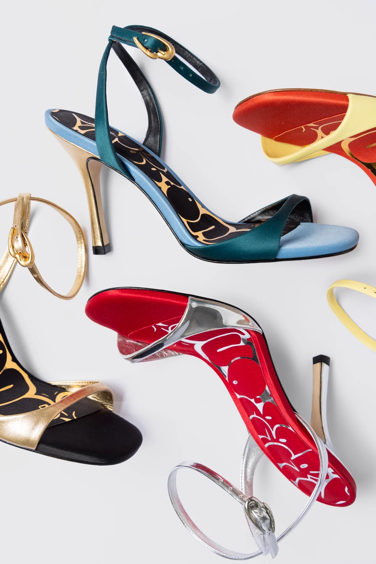 Freya Sandal Gold Leather - Image 6