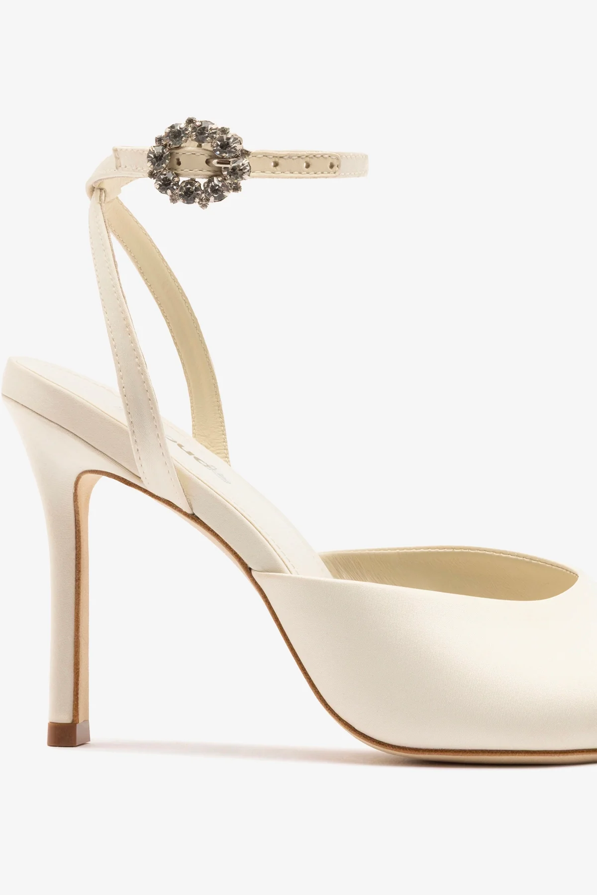 Jasmine Sandal White Satin - Image 4