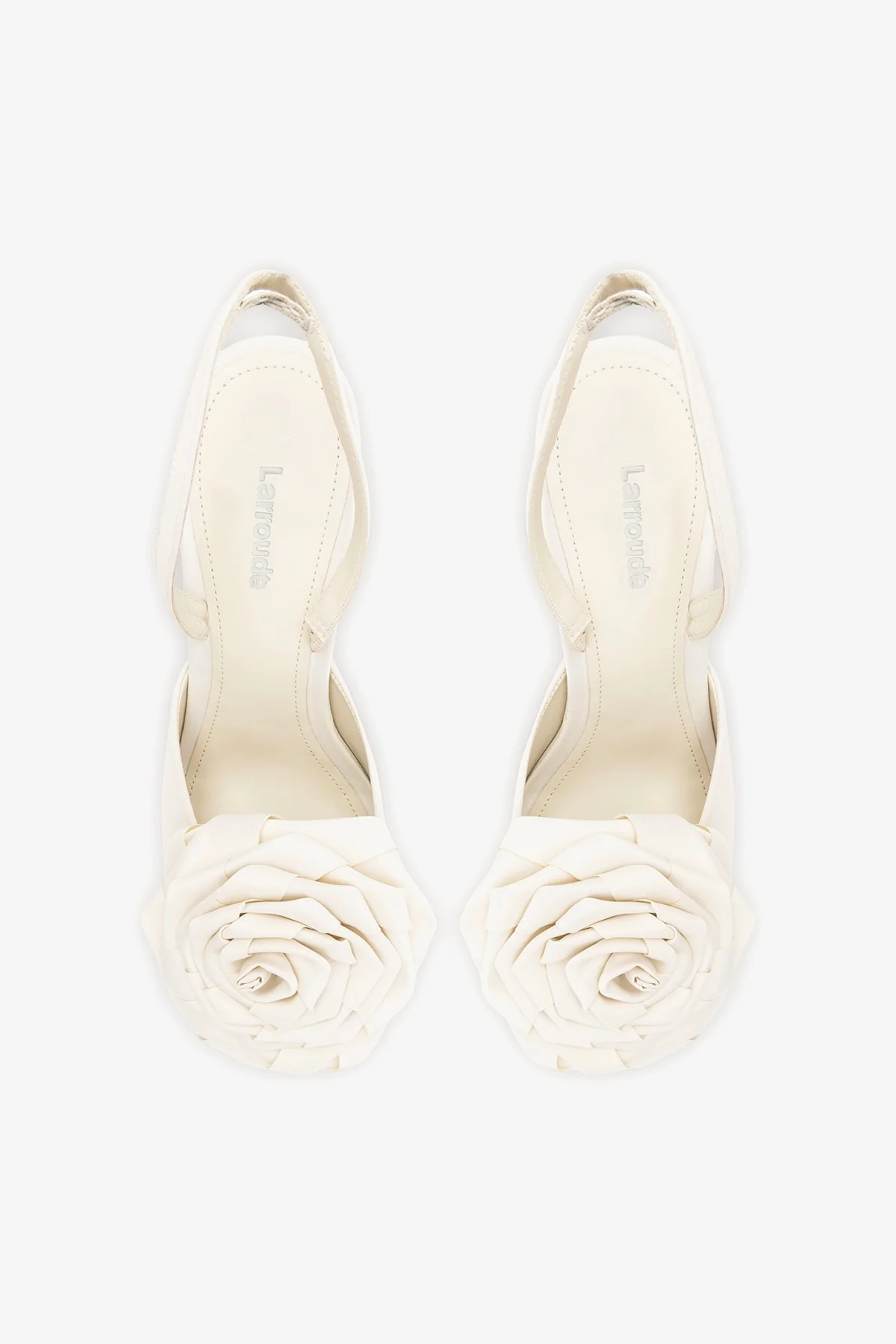 Scarlet Sandal White Satin - Image 7