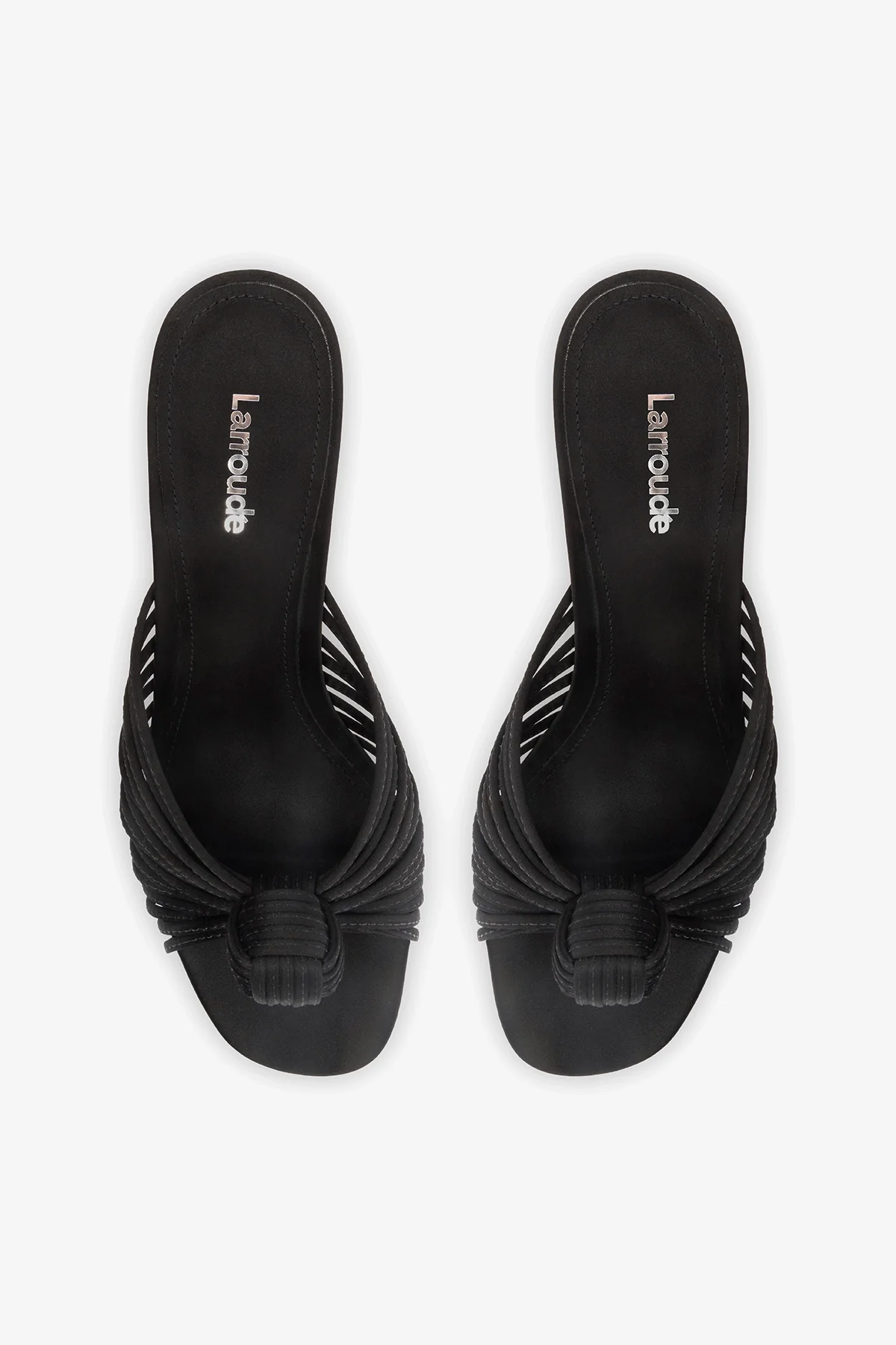 Valerie Mule Black Satin - Image 7