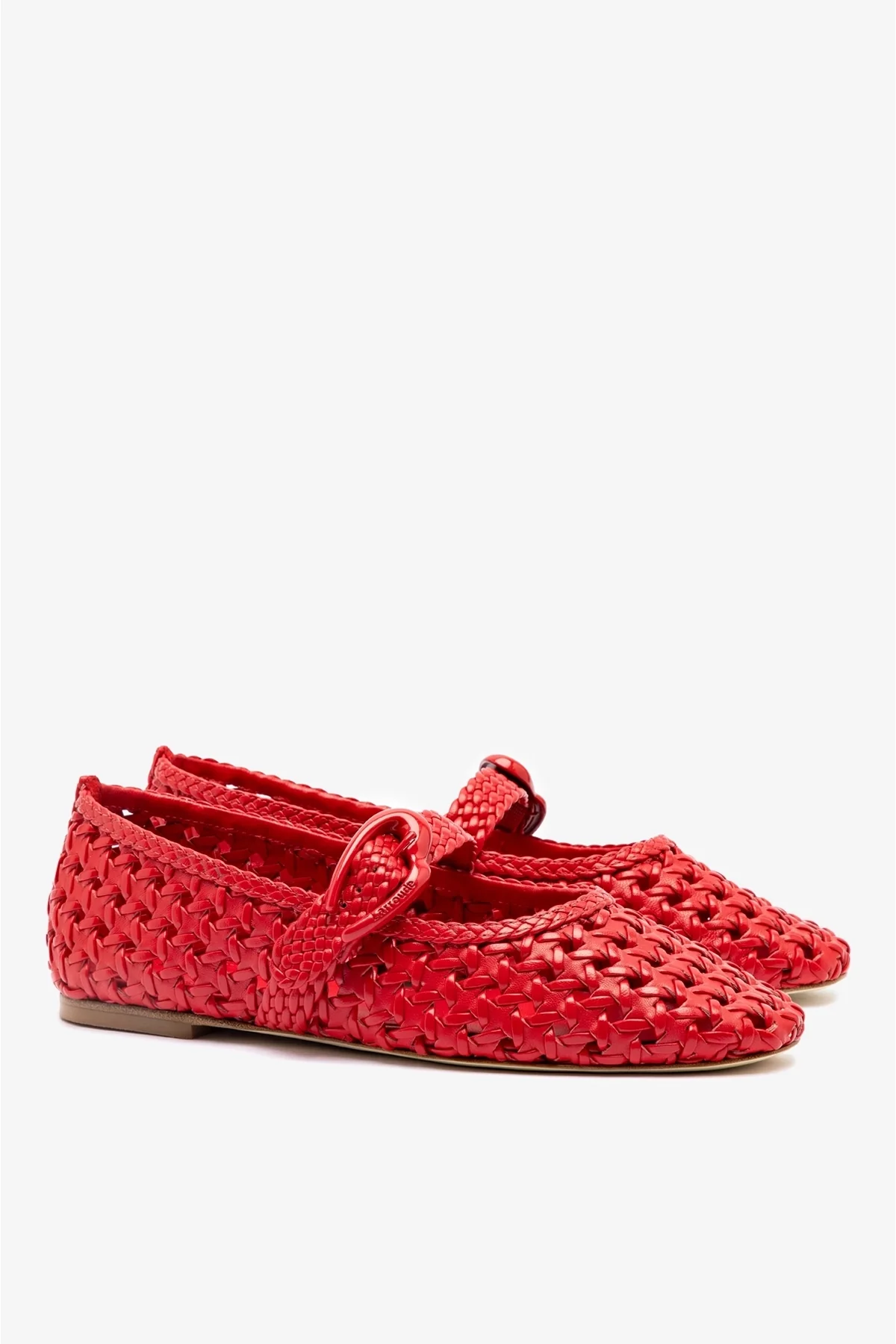 Verona New Macrame In Scarlet Leather - Image 3