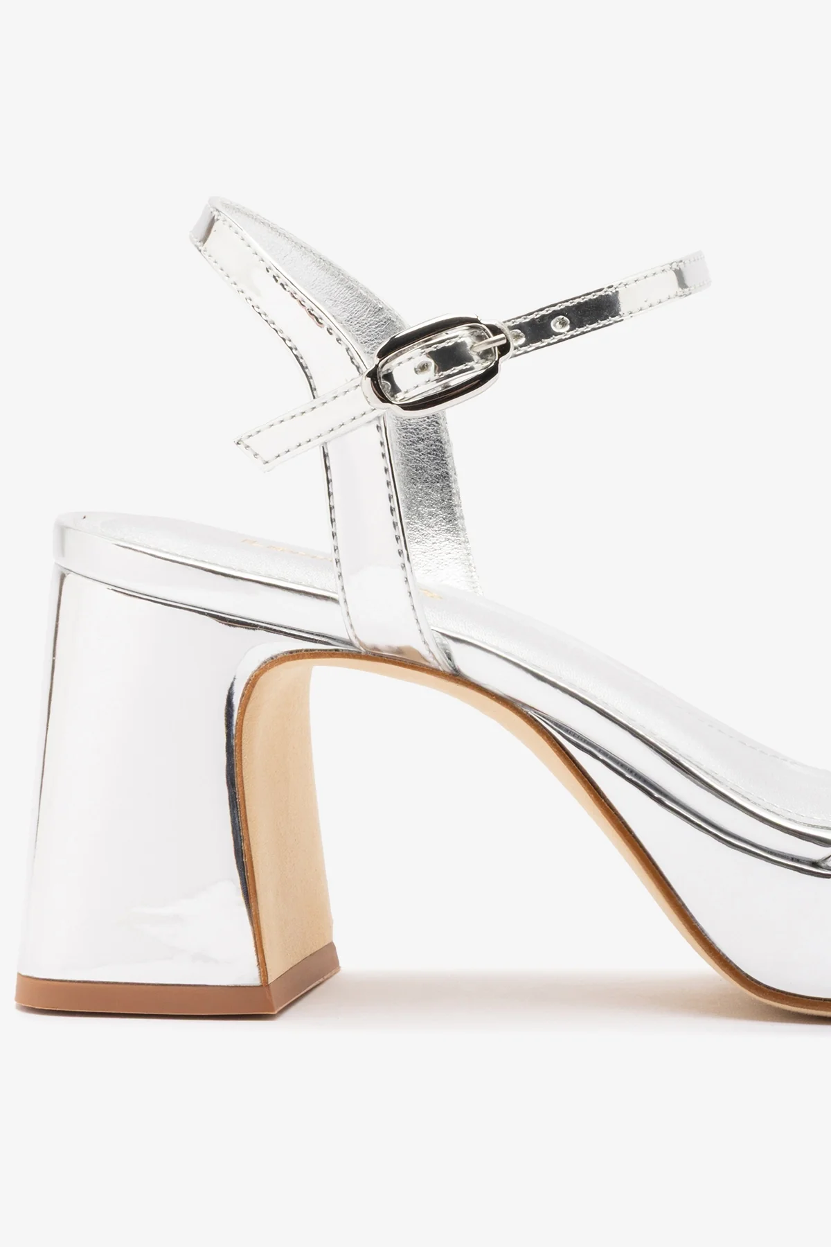 Bianca Low Sandal Silver Specchio - Image 4