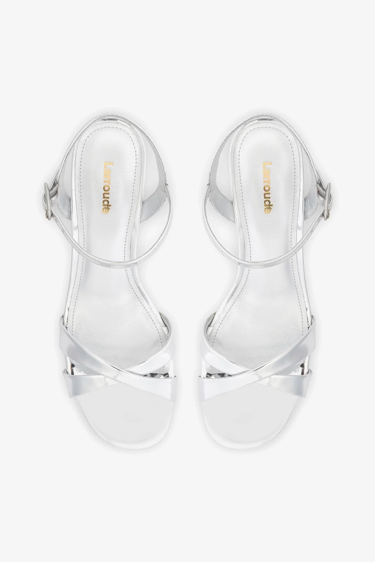 Bianca Low Sandal Silver Specchio - Image 6