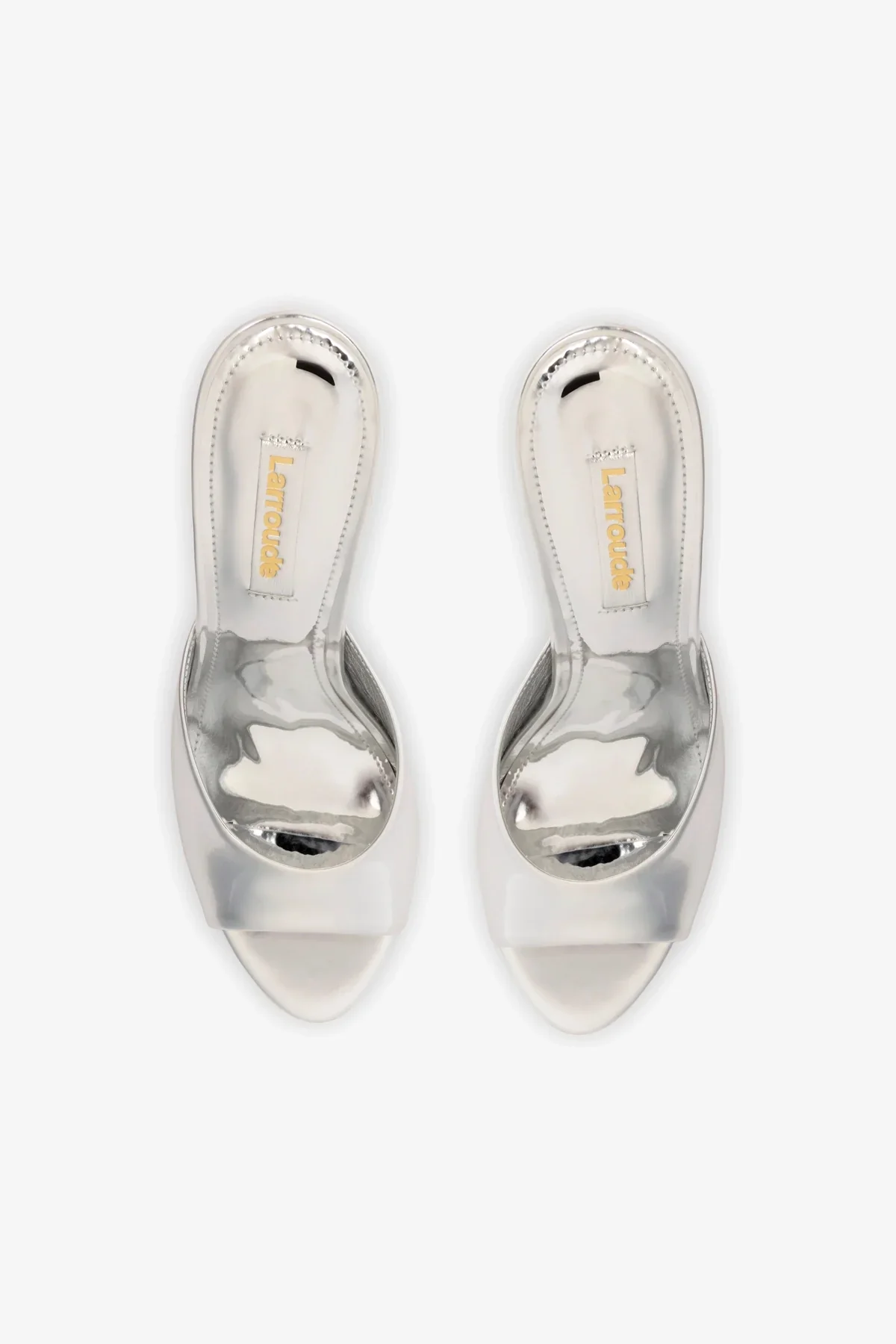 Jasmine Hi Mule In Silver Specchio - Image 7
