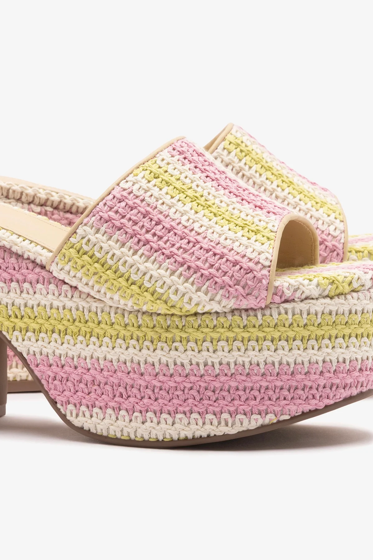 Miso Crochet Mule Striped Multicolor - Image 4