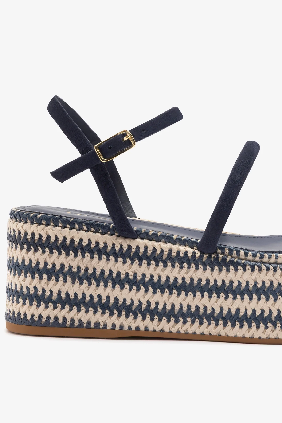 Gio Flatform Navy Suede - Image 4