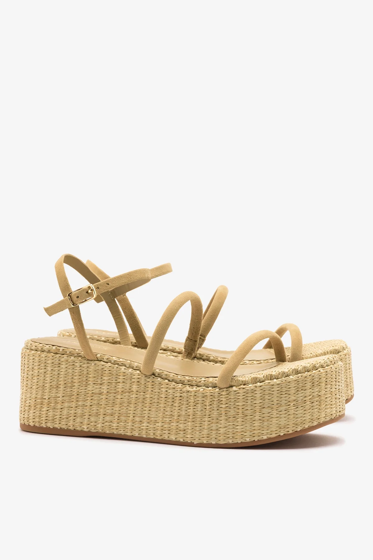 Gio Flatform Peanut Suede - Image 3