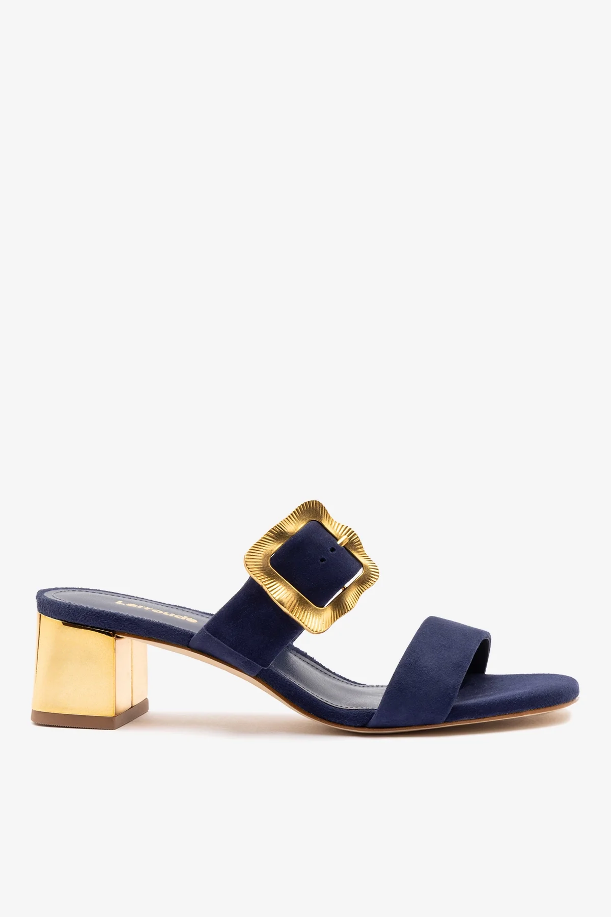 Maria Sandal Navy Suede
