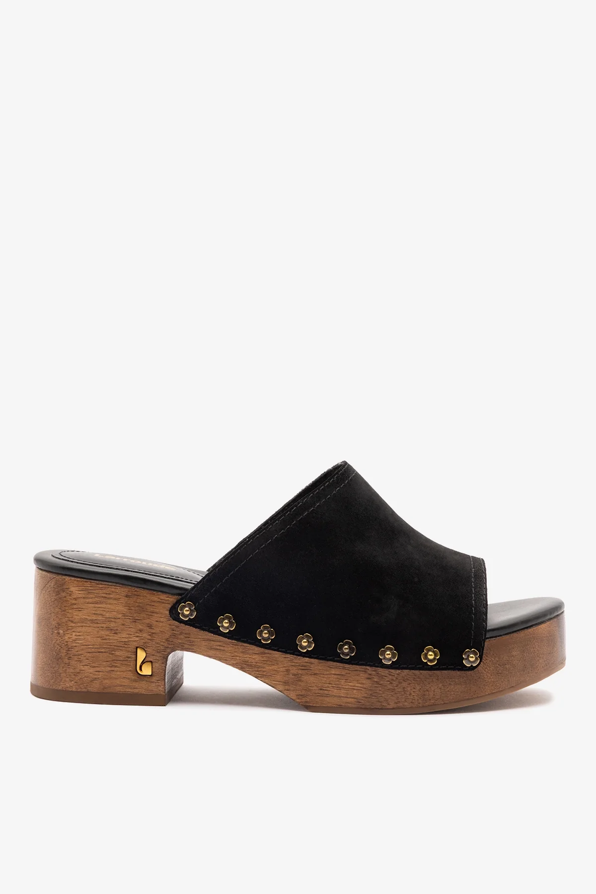 Willow Mule Black Suede