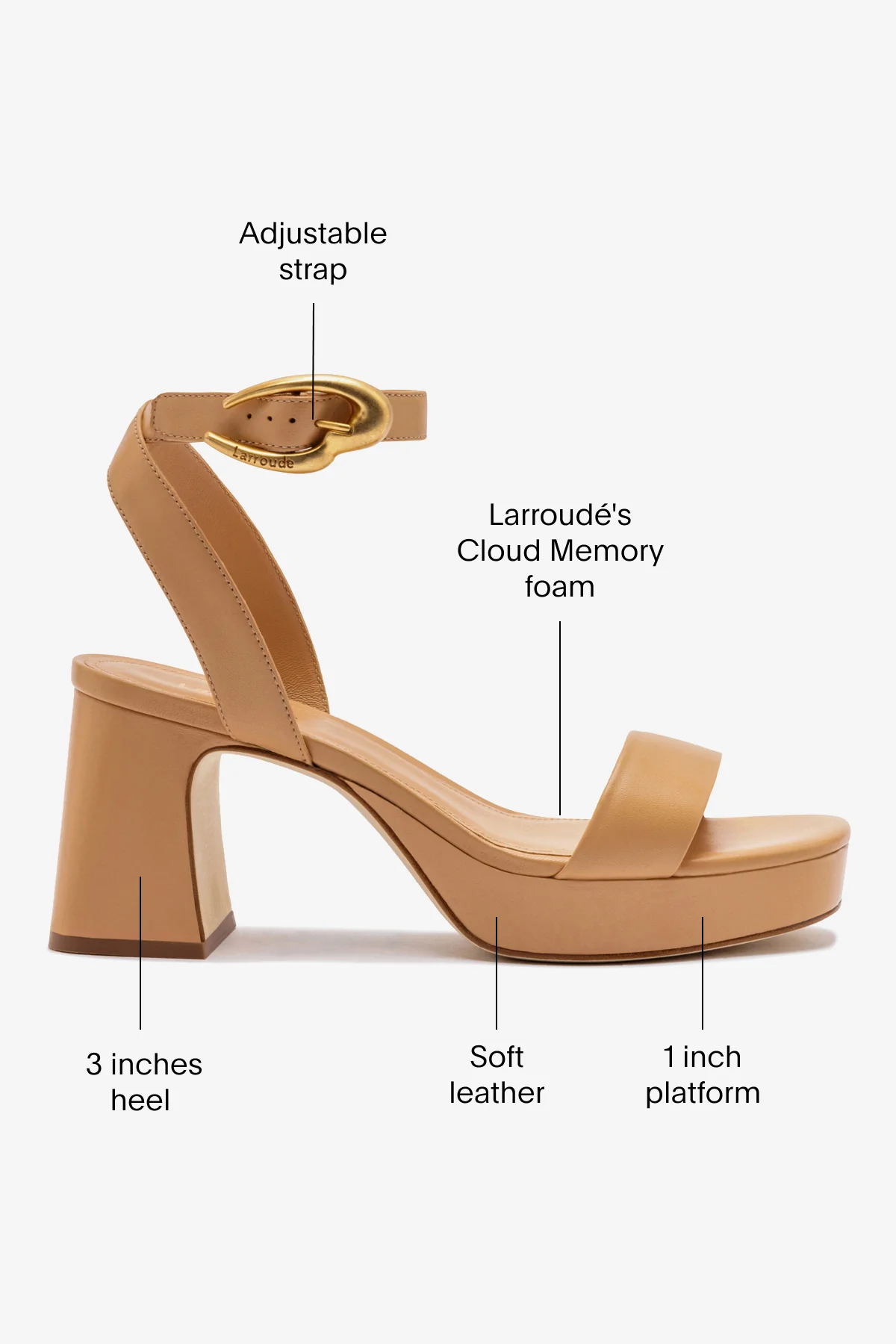 Dolly Verona Low Sandal In Tan Leather - Image 5