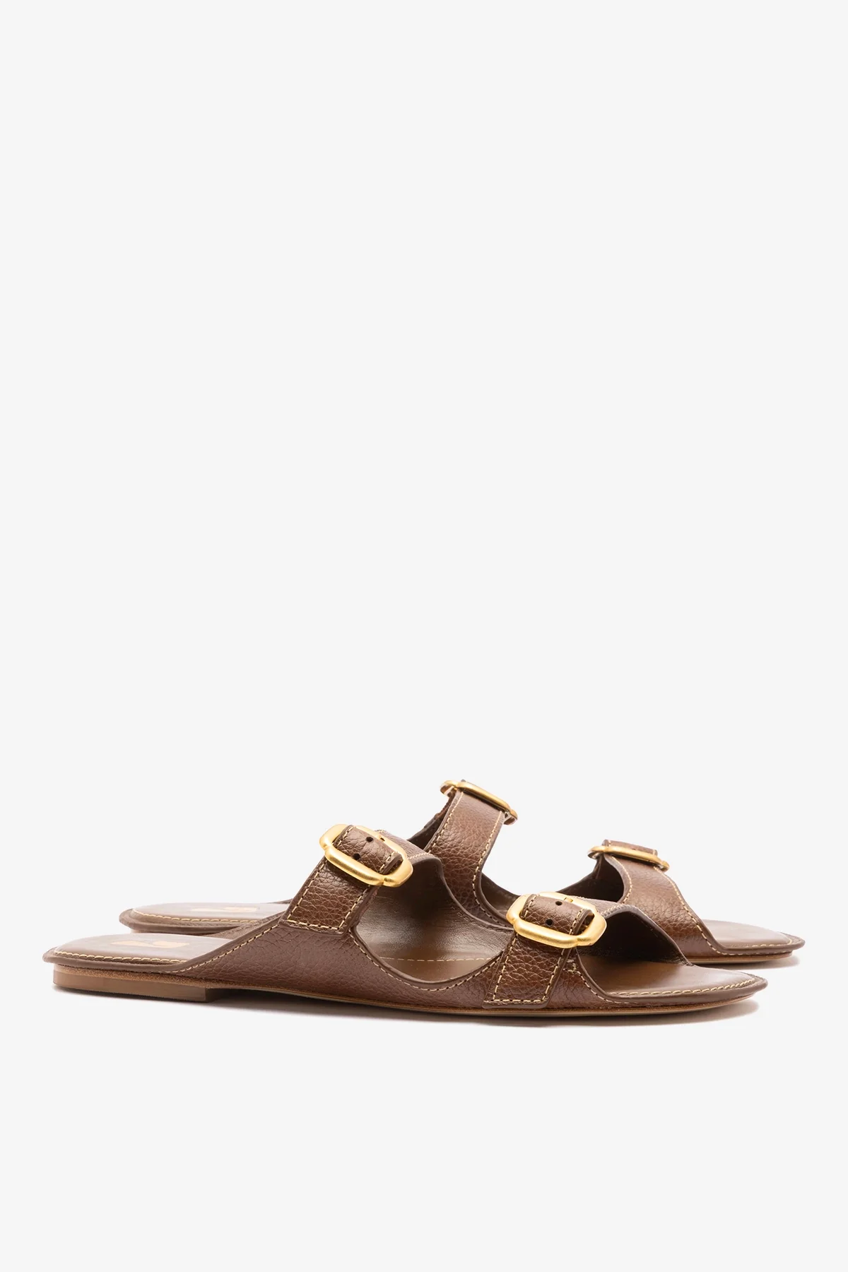 Amalfi Flat Burnt Umber Leather - Image 3