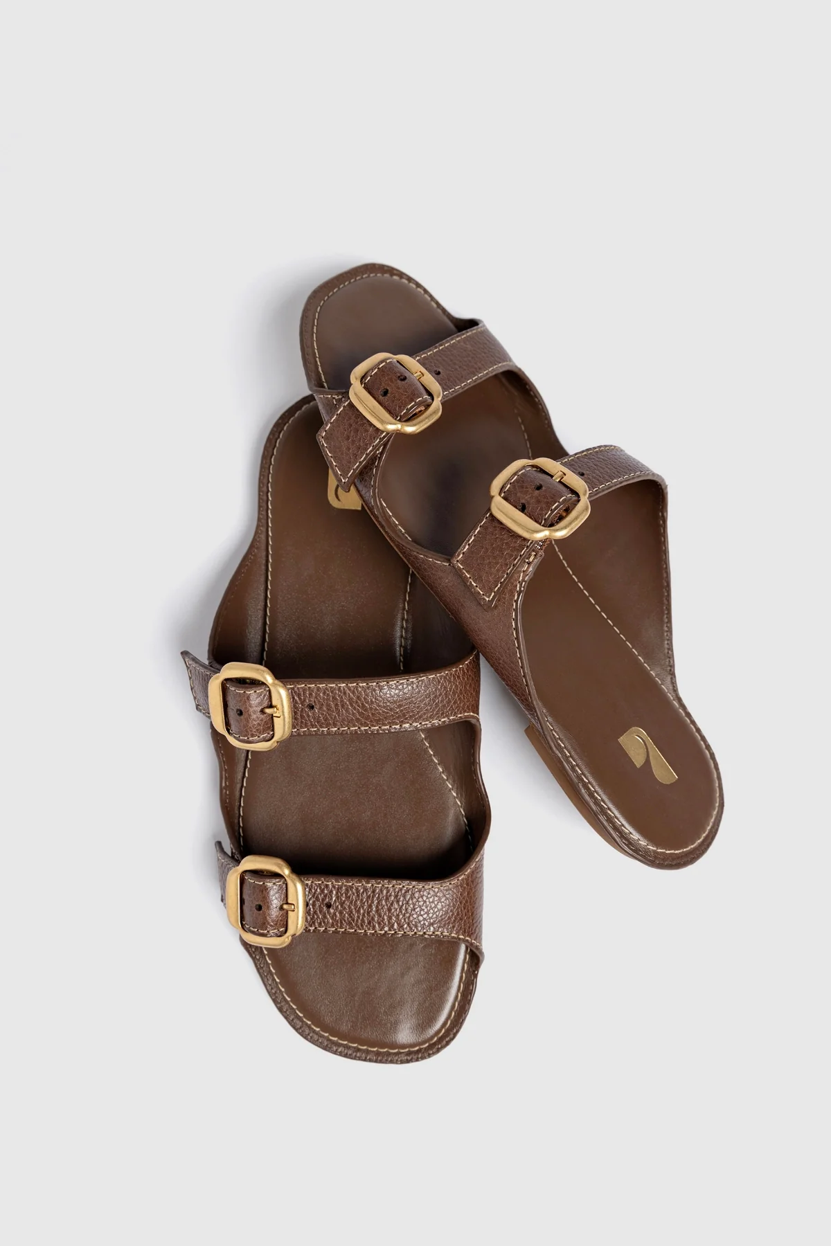 Amalfi Flat Burnt Umber Leather - Image 6