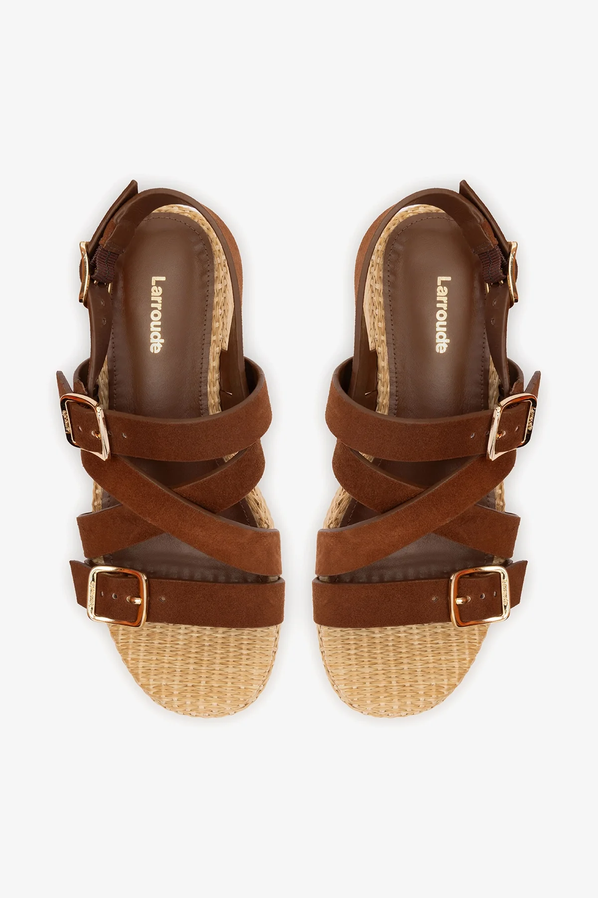 Patti Flatform Burnt Umber Suede - Image 7
