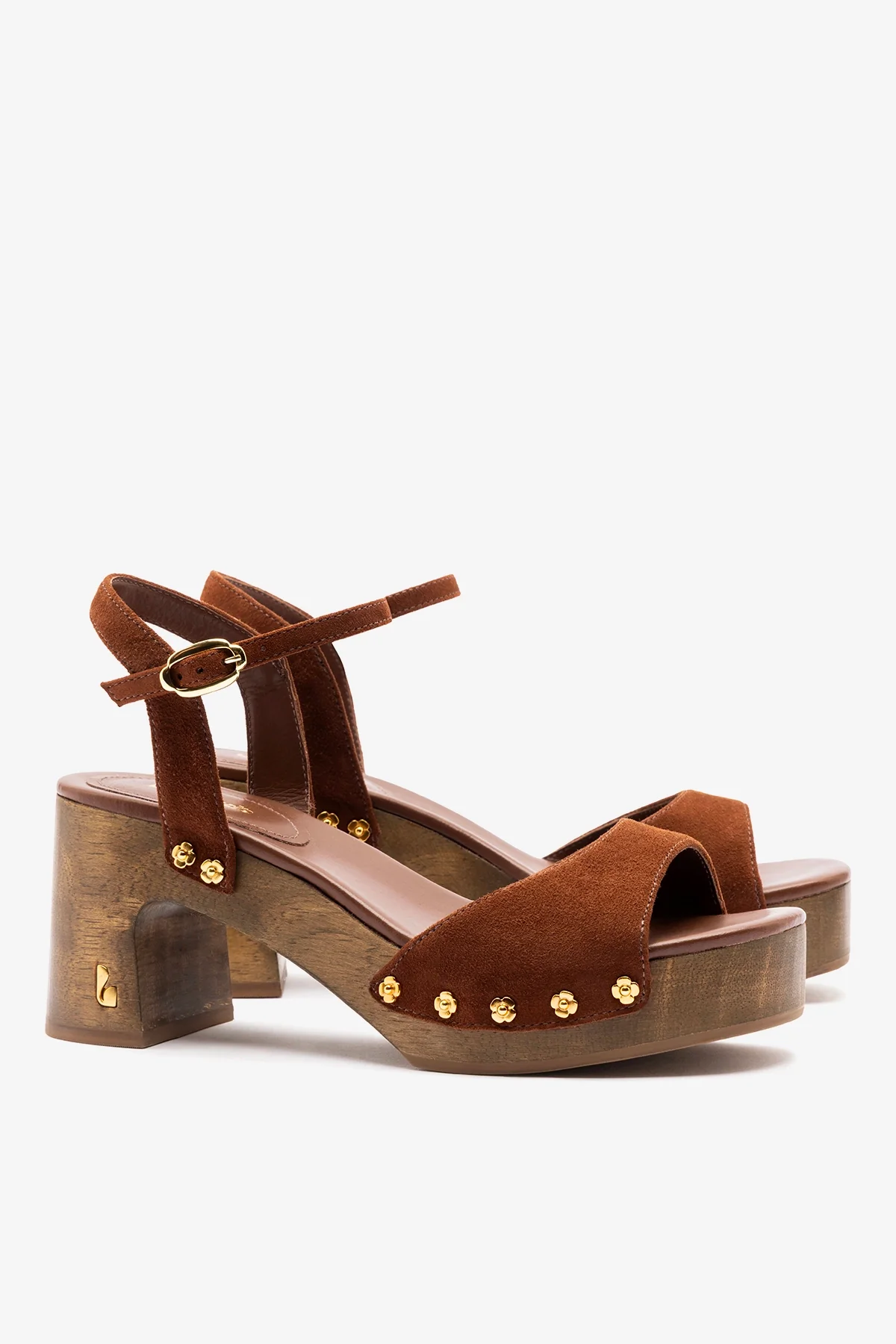 Willow Sandal Burnt Umber Suede - Image 3