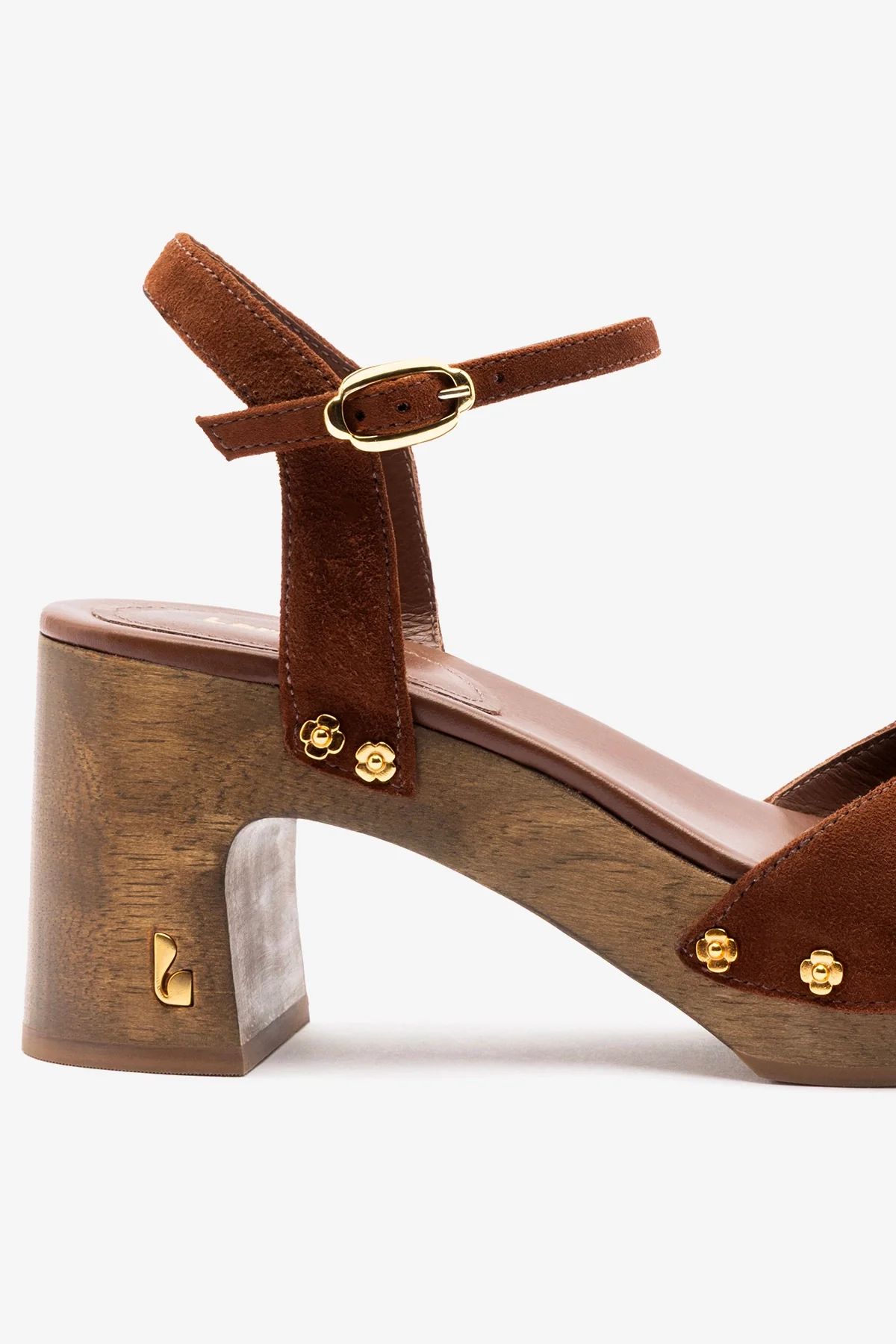 Willow Sandal Burnt Umber Suede - Image 4