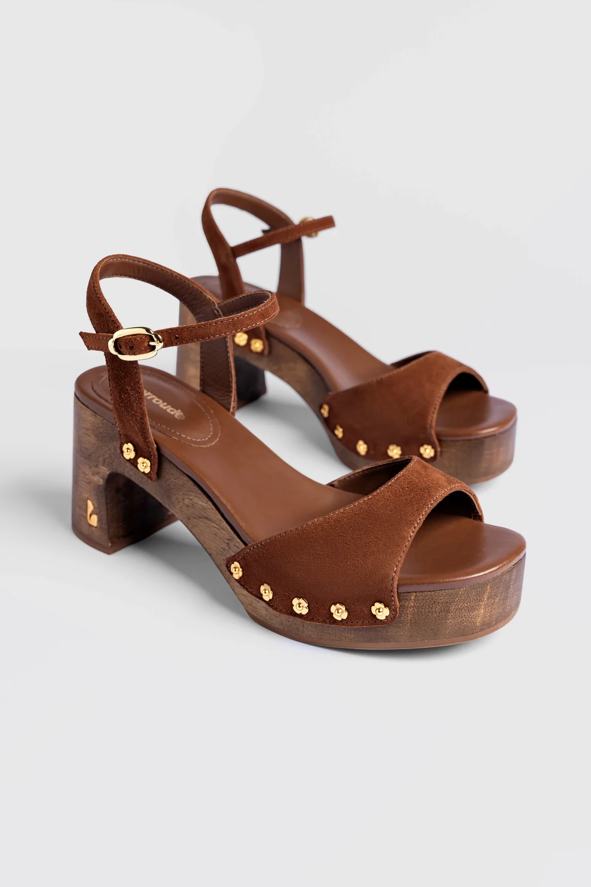 Willow Sandal Burnt Umber Suede - Image 5