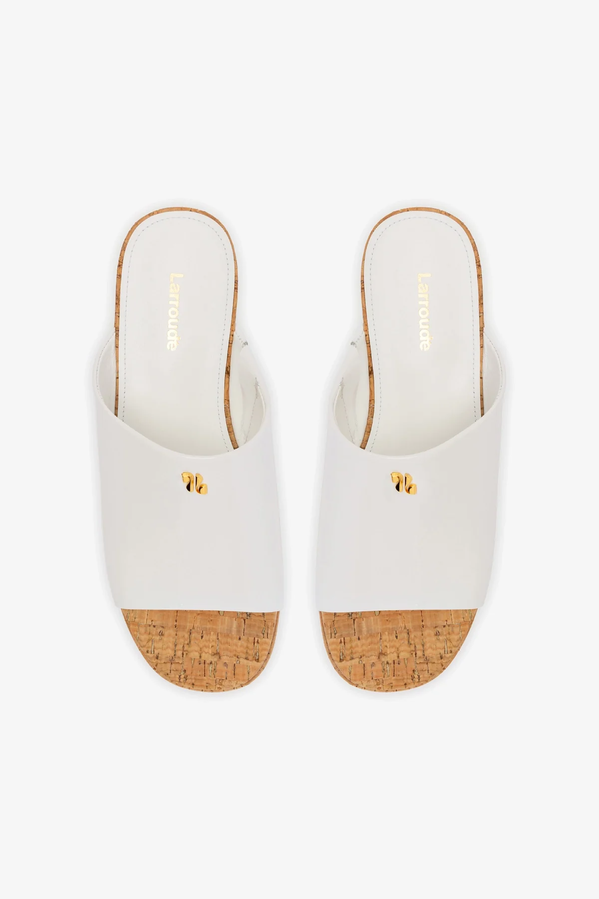 Charli Mule In White Patent Leather - Image 7