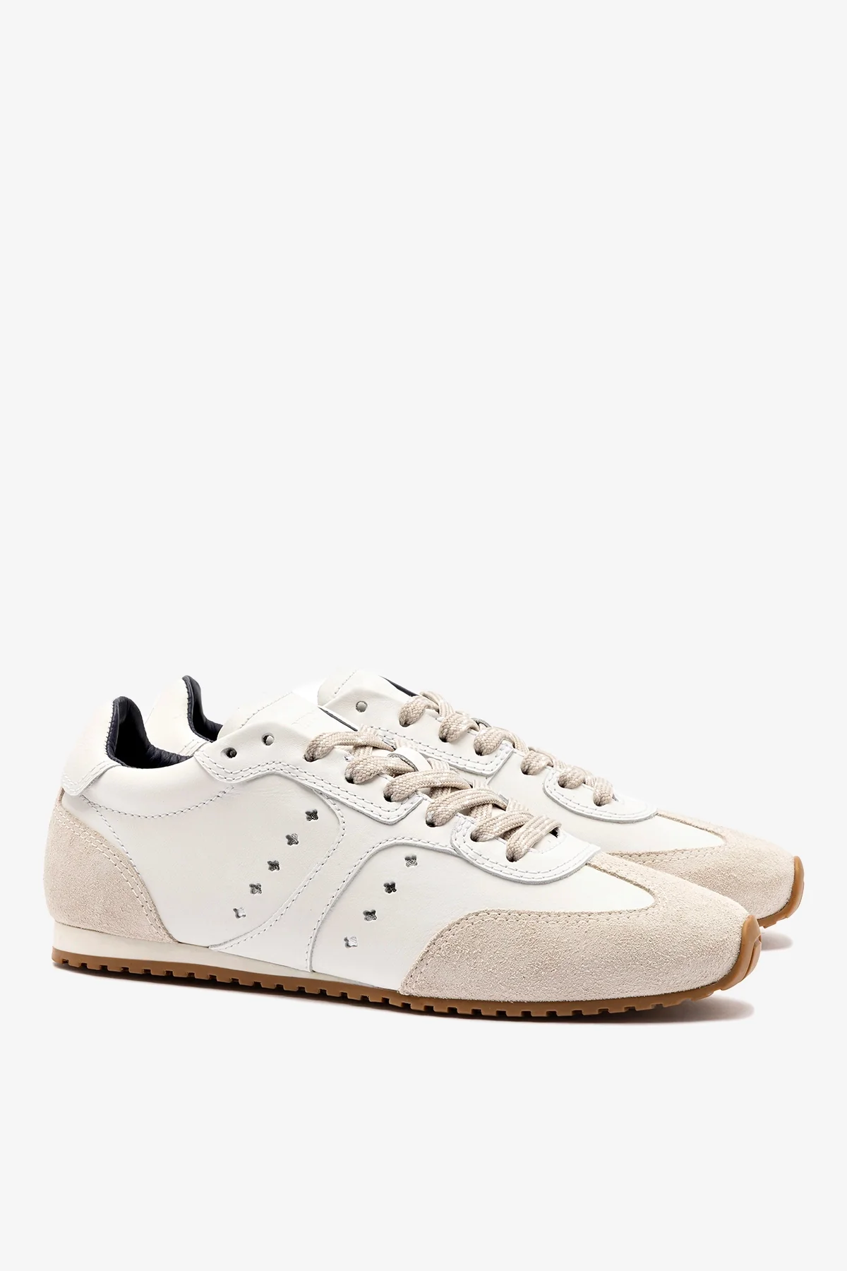 Stella Sneaker In White Leather - Image 3