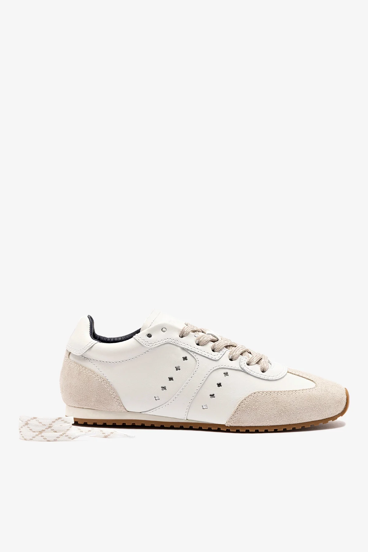 Stella Sneaker In White Leather - Image 4