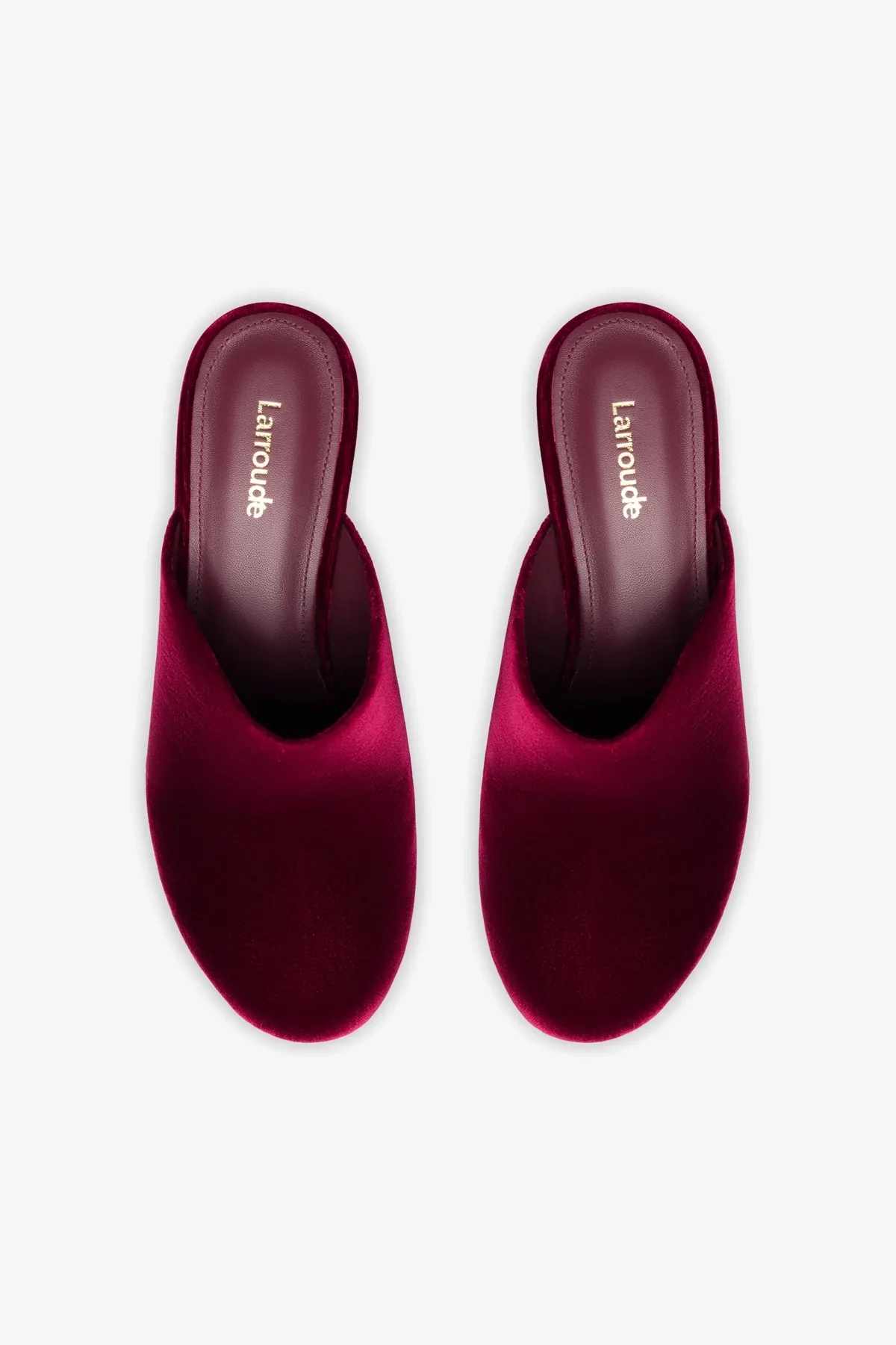 Miso Platform Clog In Wine Velvet - Image 7